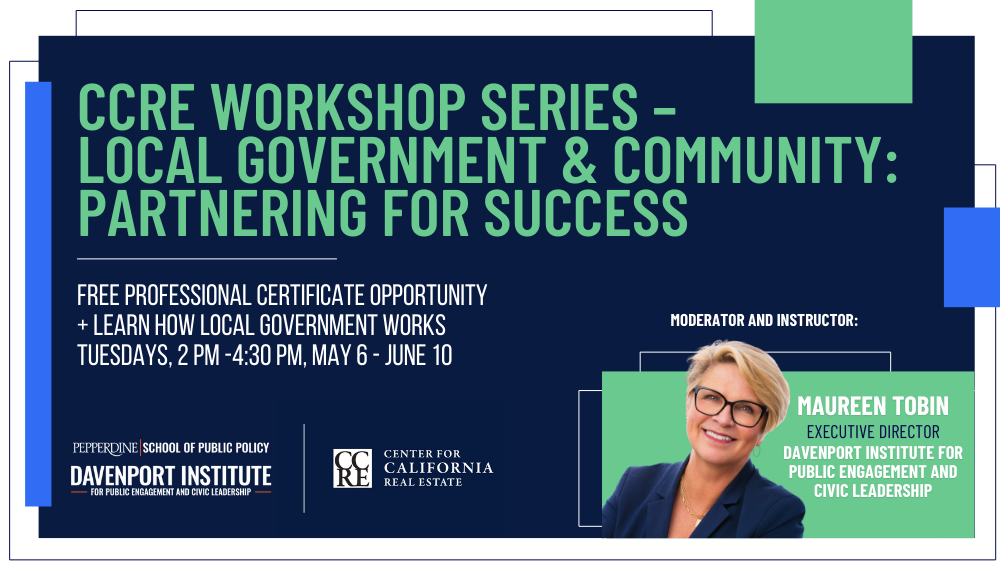 CCRE Local Government Workshop Series